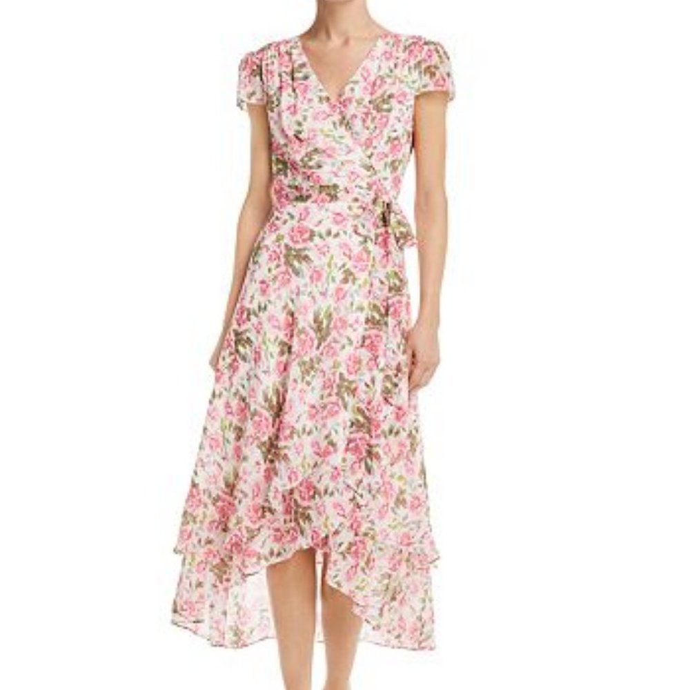 Betsy Johnson Rose Wrap Dress